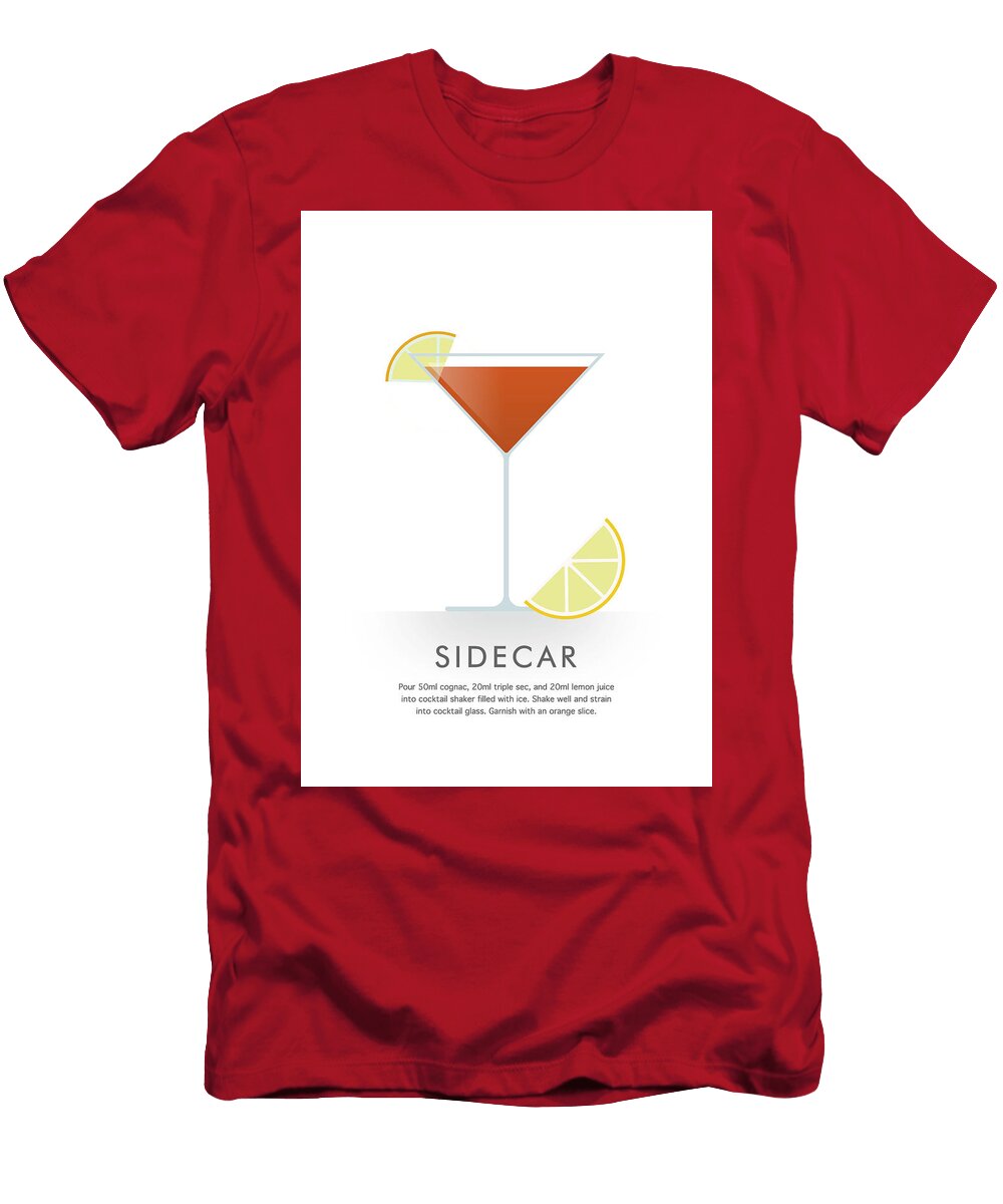 Sidecar Cocktail Dennson Creative T-Shirt