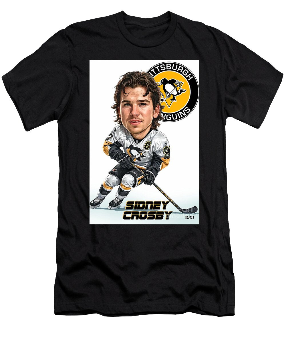 Sidney Crosby Caricature 1b Robert Williams T-Shirt
