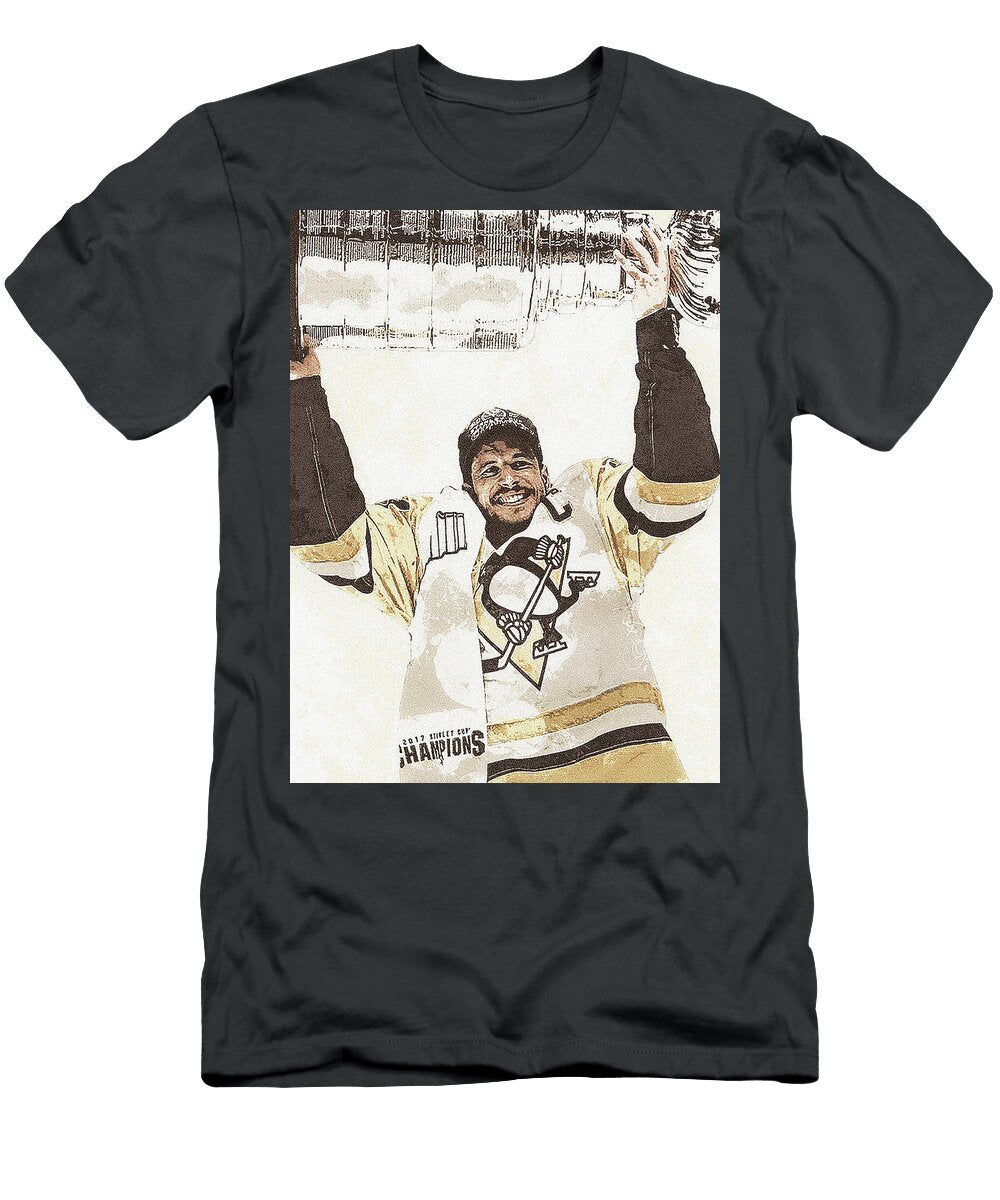 Sidney Crosby Stanley Cup Pittsburgh Penguins Poster Willy Art T-Shirt