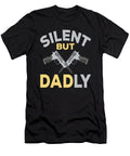 Silent But Dadly 9mm Glock Handgun Gun Loving Dad Me T-Shirt