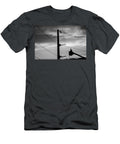 Silhouette of a Lineman John Bartelt T-Shirt
