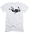 Silhouette of a Scuba Diver Joanna Redesiuk T-Shirt