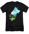 Silhouette Siberian Husky Dog Lover Animal Pet Natalie Lidford T-Shirt
