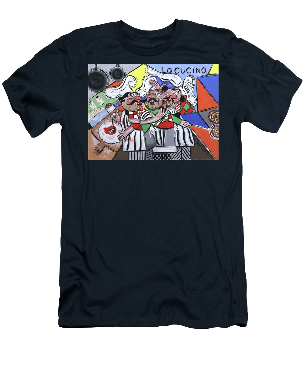 Singing Pizza Chefs Anthony Falbo T-Shirt