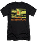 Skateboard Avocado Skateboarder Skateboarding Skater Crazy Squirrel T-Shirt