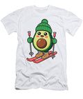 Skiing Avocado Character Joanna Redesiuk T-Shirt
