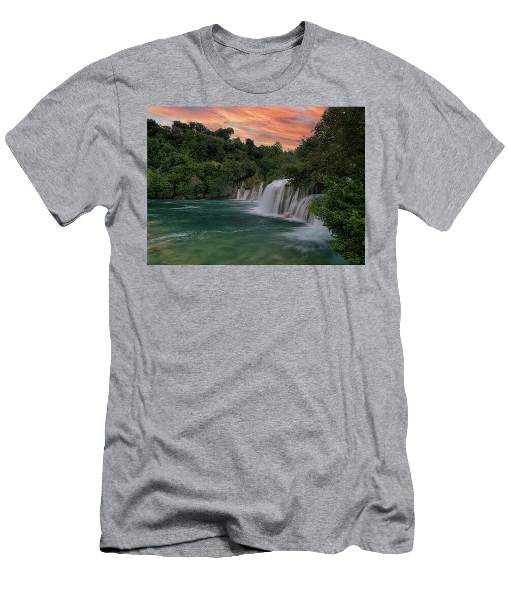 Skradinski Buk Falls Eric Bjerke Sr T-Shirt