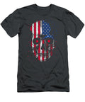 Skull Flag USA 7oox7 Khoan Cuu Do T-Shirt