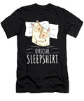 Sleeping Alpaca Llama Lover Napping Official Sleep Grover Mcclure T-Shirt