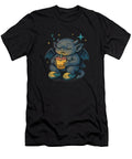Sleeping Kawaii Baby Gargoyle with Boba Bubble Coami Tacti T-Shirt