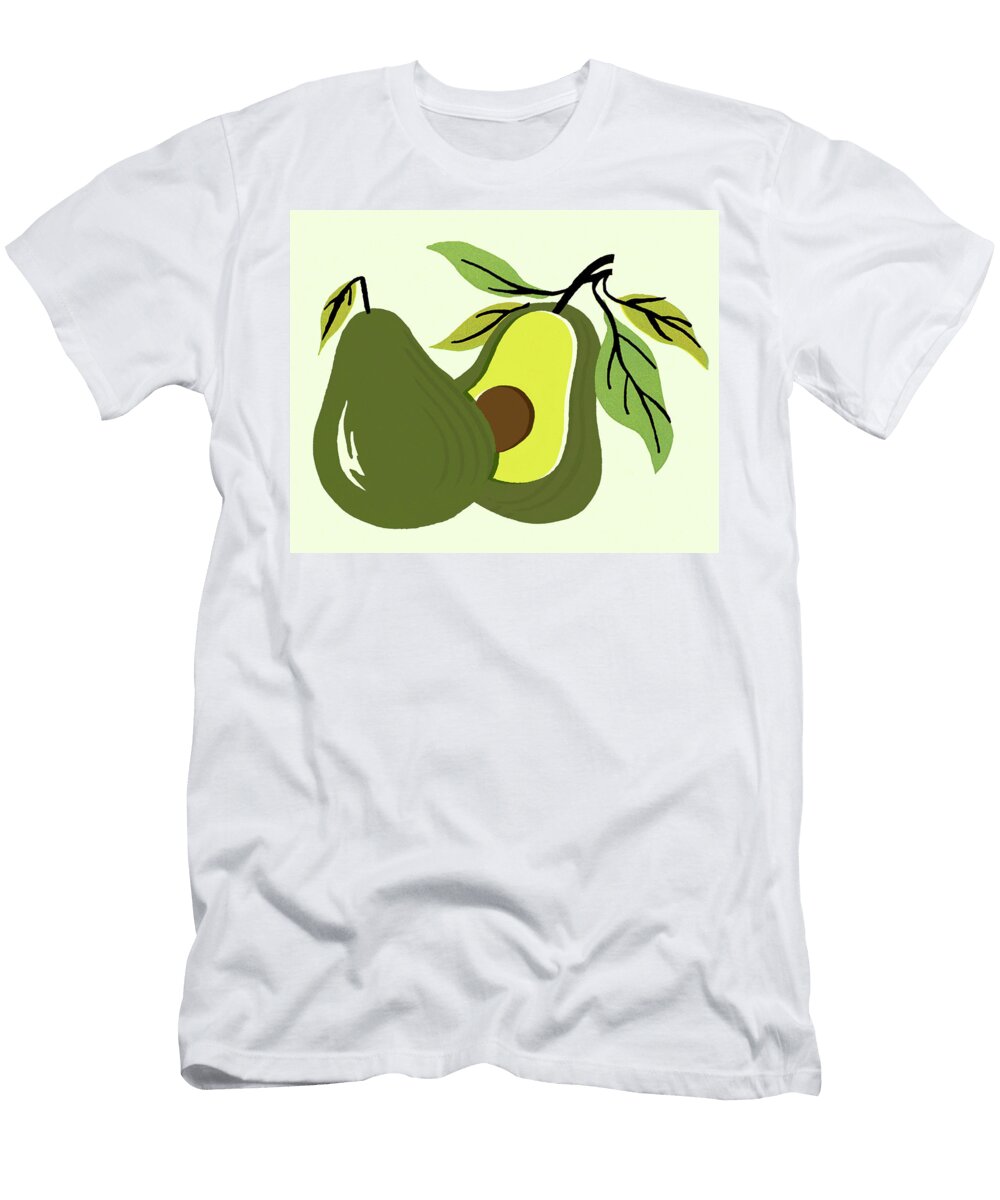 Sliced Avocado Csa Images T-Shirt