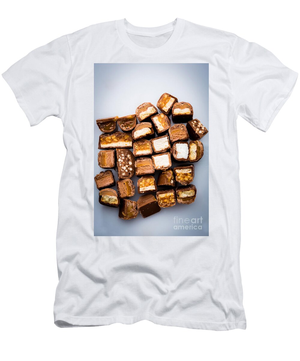 Sliced Chocolate Bars Philippe Garo T-Shirt