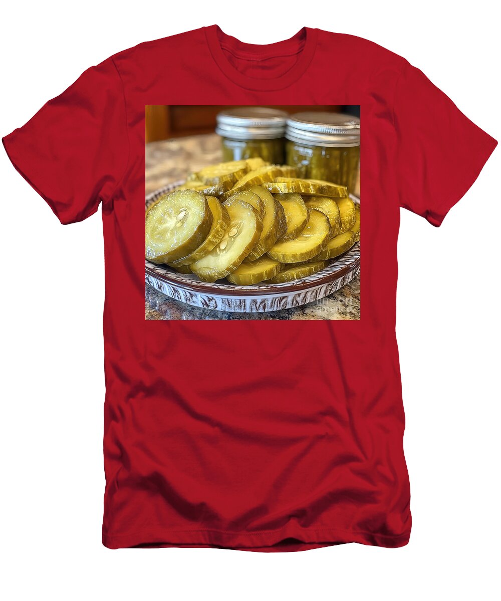 Sliced Dill Pickles Elisabeth Lucas T-Shirt