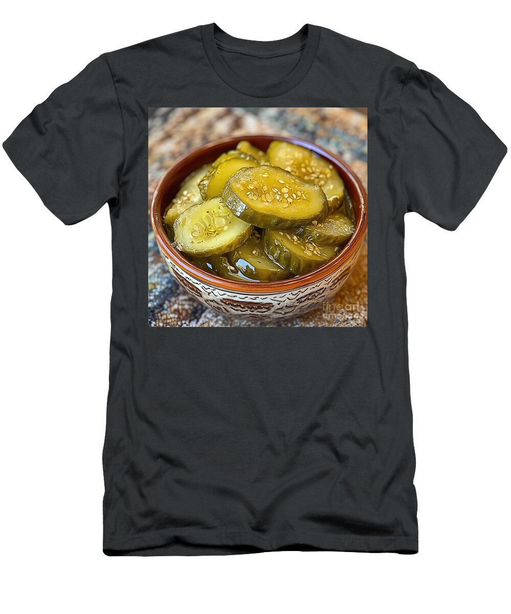 Sliced Pickles Elisabeth Lucas T-Shirt