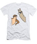 Sloth and Llama with Sunglasses Love Sloths and Alpacas Eq Designs T-Shirt