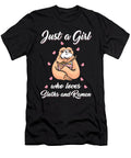 Sloth and Ramen Saying Girl Woman Gift Manuel Schmucker T-Shirt