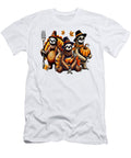 Sloth Turkey Thanksgiving Trio of Sloths Fall Studi Alex T-Shirt