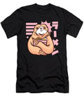 Sloth with Japanese Ramen Bowl and Chopsticks Licensed Art T-Shirt