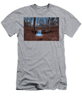 Small Frozen Waterfall Larry Braun T-Shirt