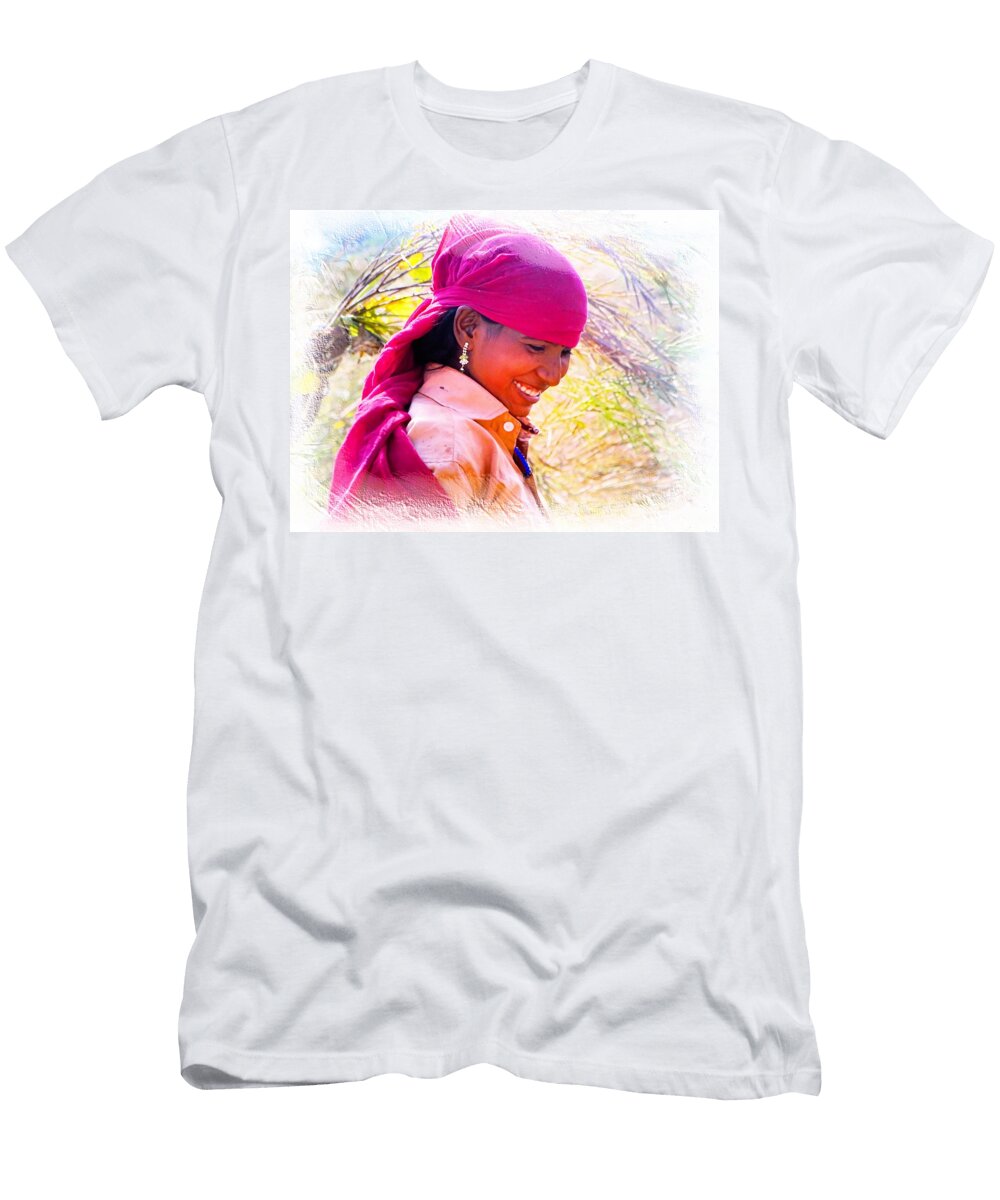 Smile Harvest India Rajasthan Sue Jacobi T-Shirt