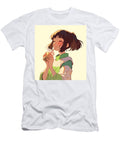 Smiling Girl Enjoys a Drink Number Nine T-Shirt