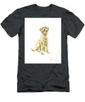 Smiling Golden Doodle Dog No 1 Laura Row T-Shirt