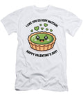 Smiling Matcha Tart with Hearts Joanna Redesiuk T-Shirt