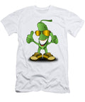 Smiling Pickle Cartoon Character Brian Swanke T-Shirt