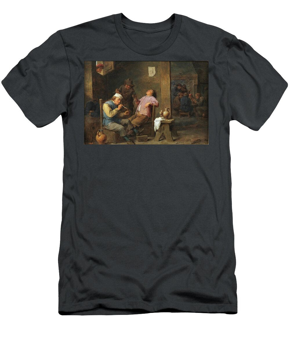 Smokers and Drinkers Teniers David T-Shirt