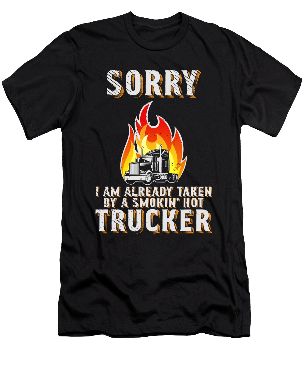 Smoking Hot Trucker Pick Up Diesel Toms Store T-Shirt