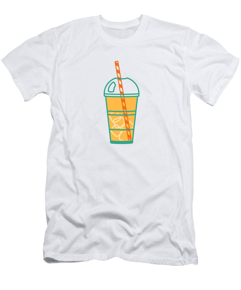 Smoothie Cup Vector Tim Hester T-Shirt