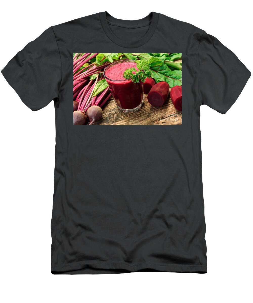 Smoothie From Organic Beetroots Wdnet Studio T-Shirt
