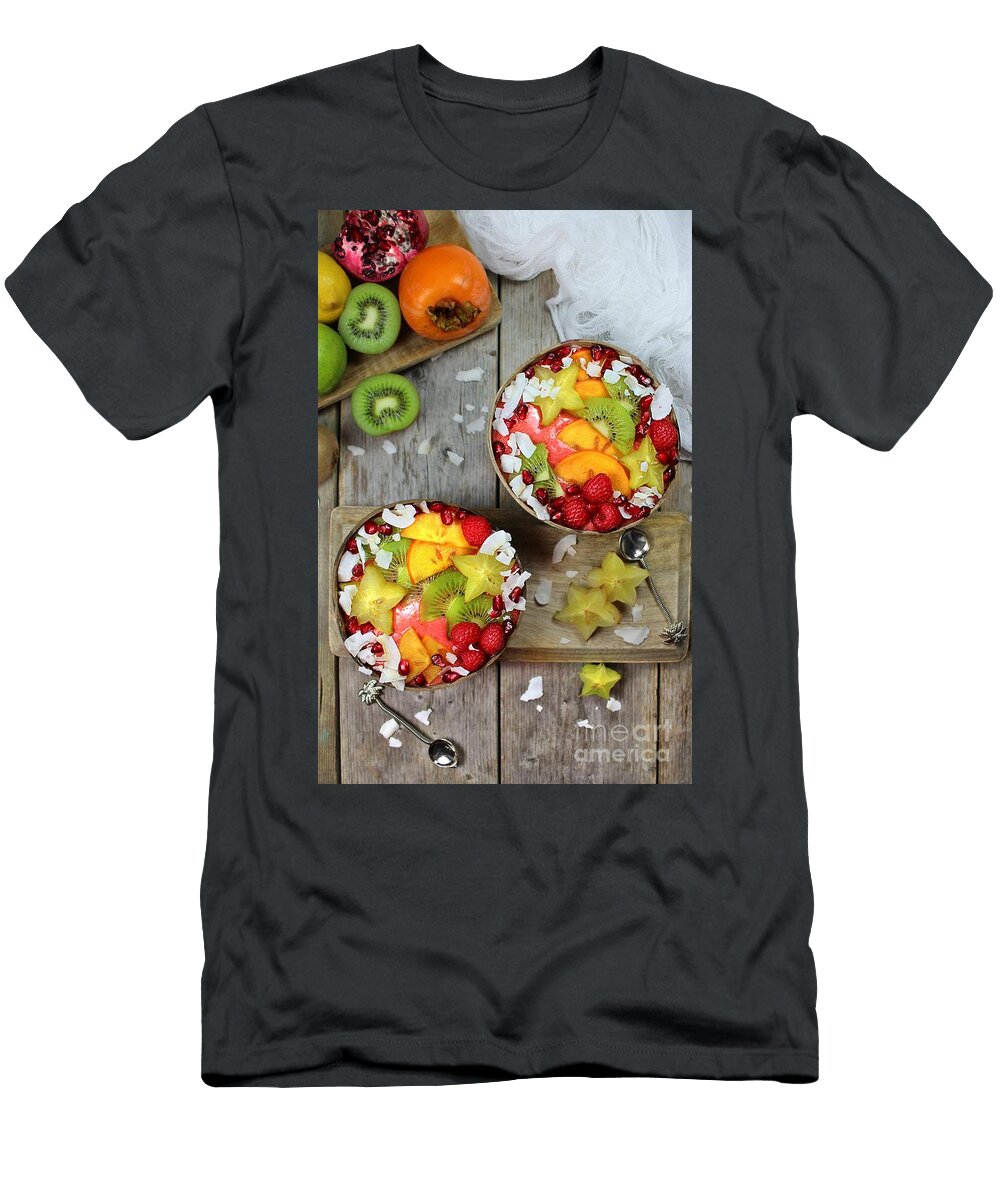 Smoothie in Coconut Bowls Lena Novak T-Shirt