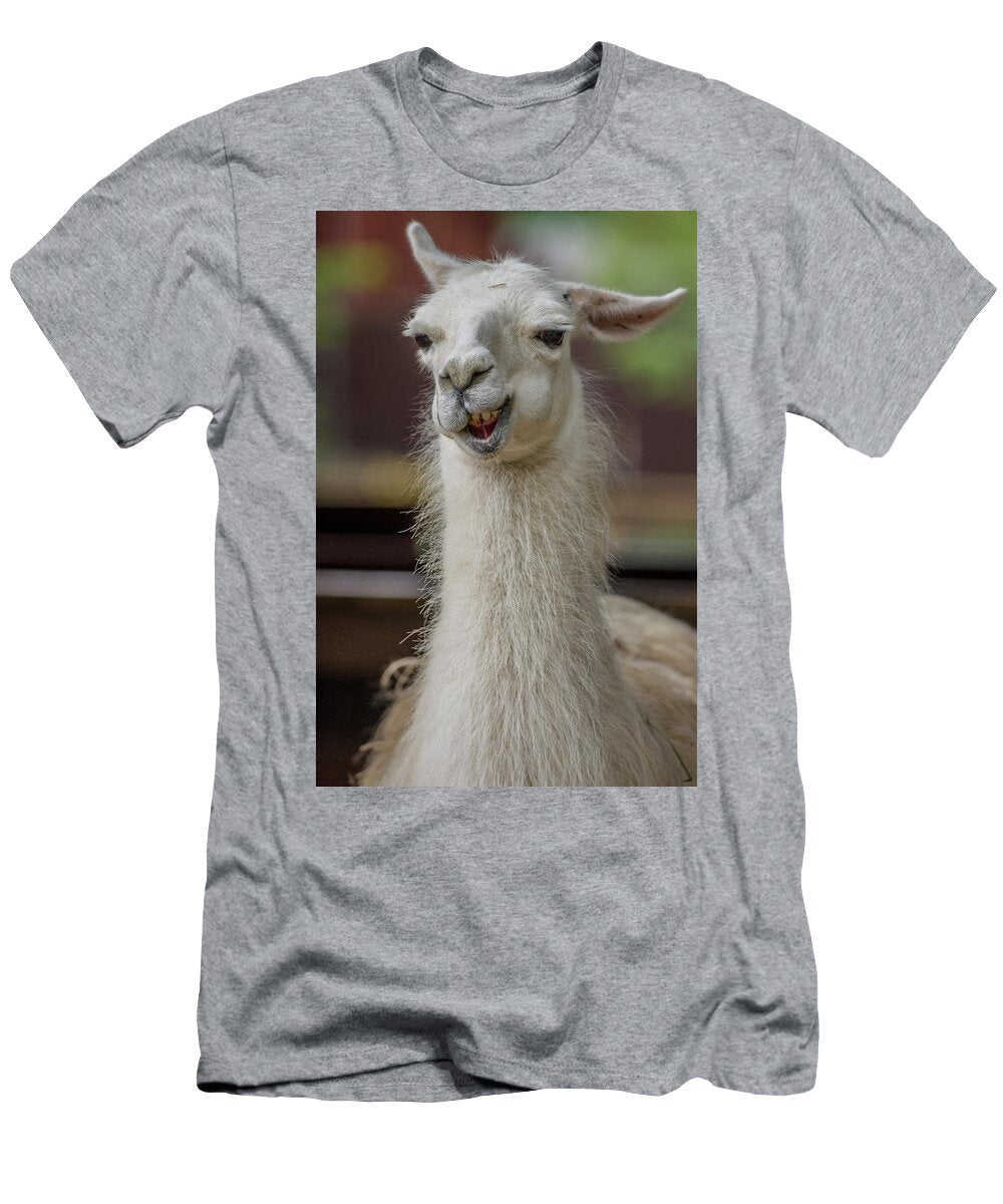 Snickering Alpaca Greg Nyquist T-Shirt