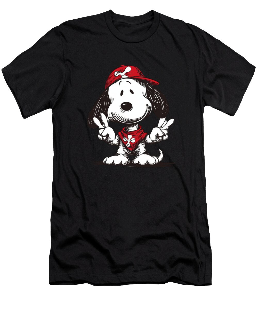 Snoopy Diamondbacks Doubleheader Alinas Watson T-Shirt
