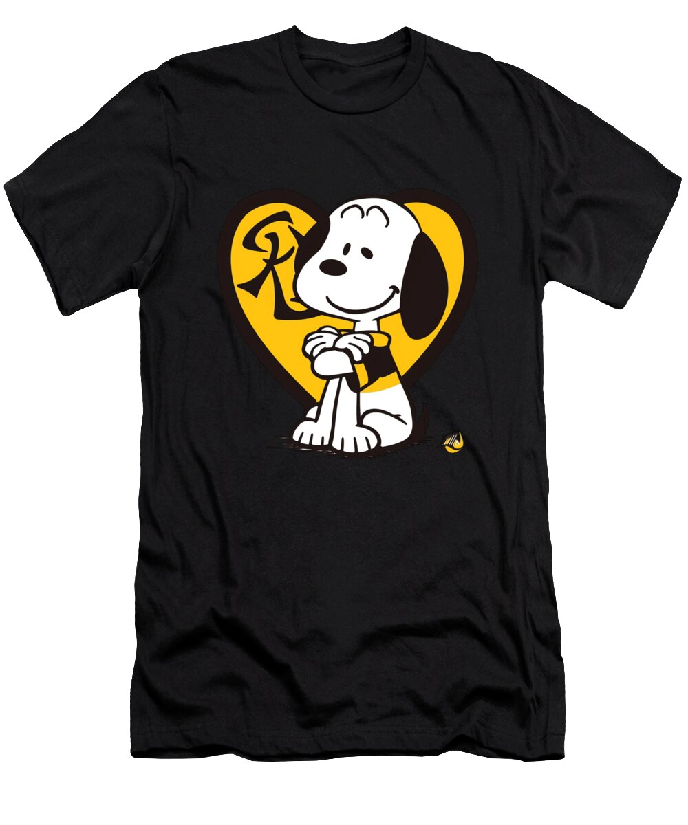 Snoopy Diamondbacks Dugout Dash Alinas Watson T-Shirt