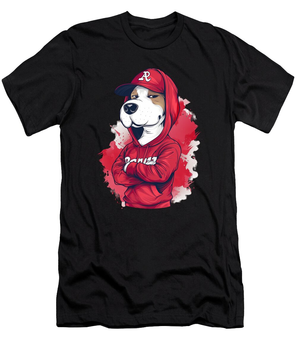Snoopy Vs Atlanta Braves Beagle Ball Batting Mizorey T-Shirt