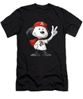 Snoopy Vs Atlanta Braves Beagle Batting Bash Mizorey T-Shirt