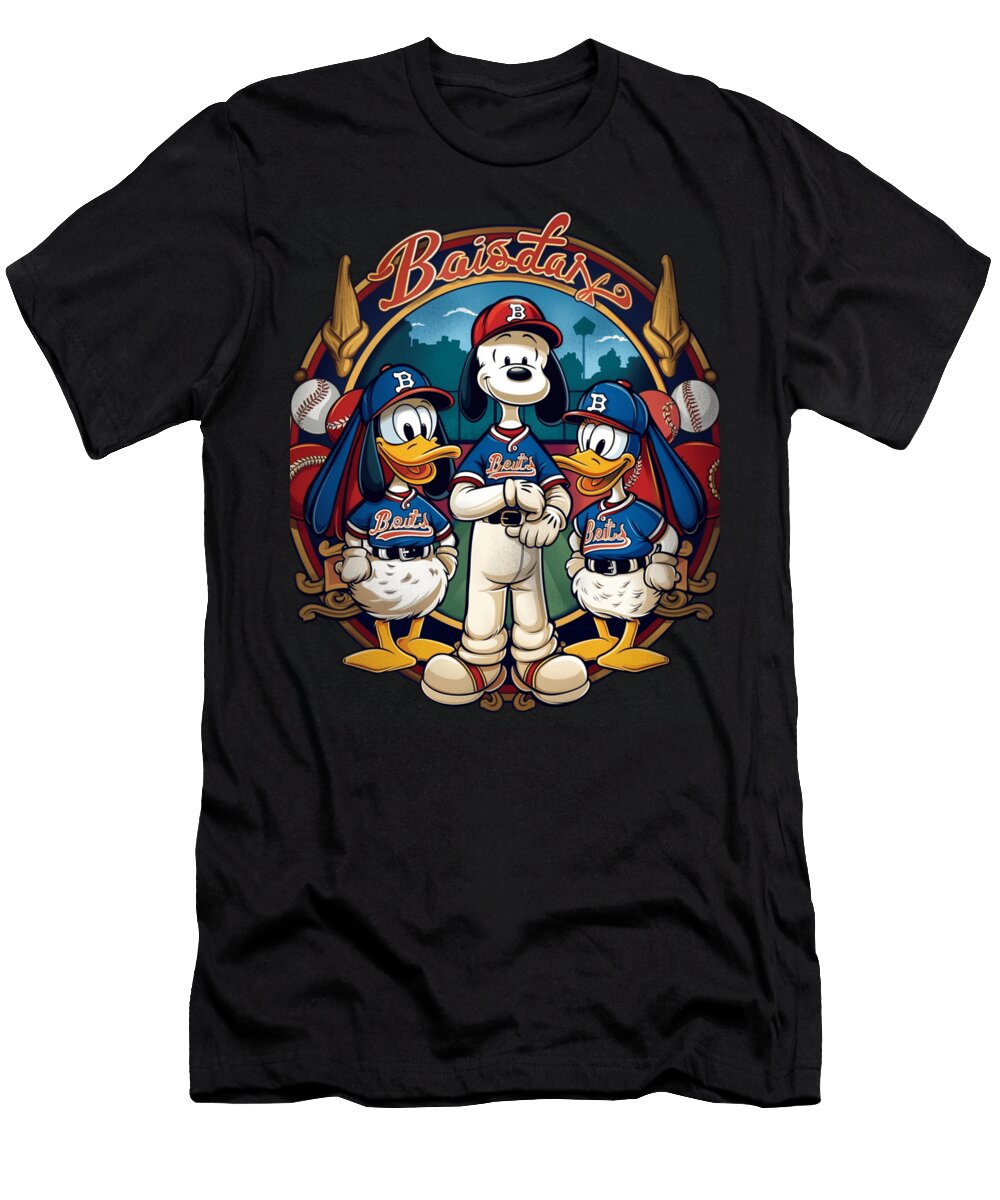 Snoopy Vs Atlanta Braves Beagle Grandstand Grind Mizorey T-Shirt