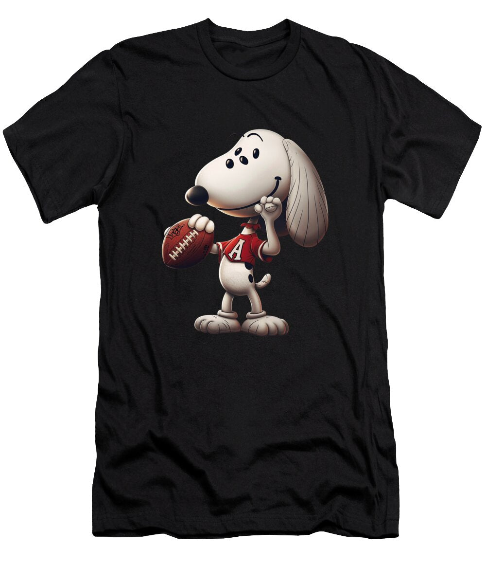 Snoopy Vs Atlanta Braves Big League Beagle Mizorey T-Shirt
