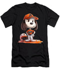 Snoopy Vs Atlanta Braves Brown Buddy Battle Mizorey T-Shirt