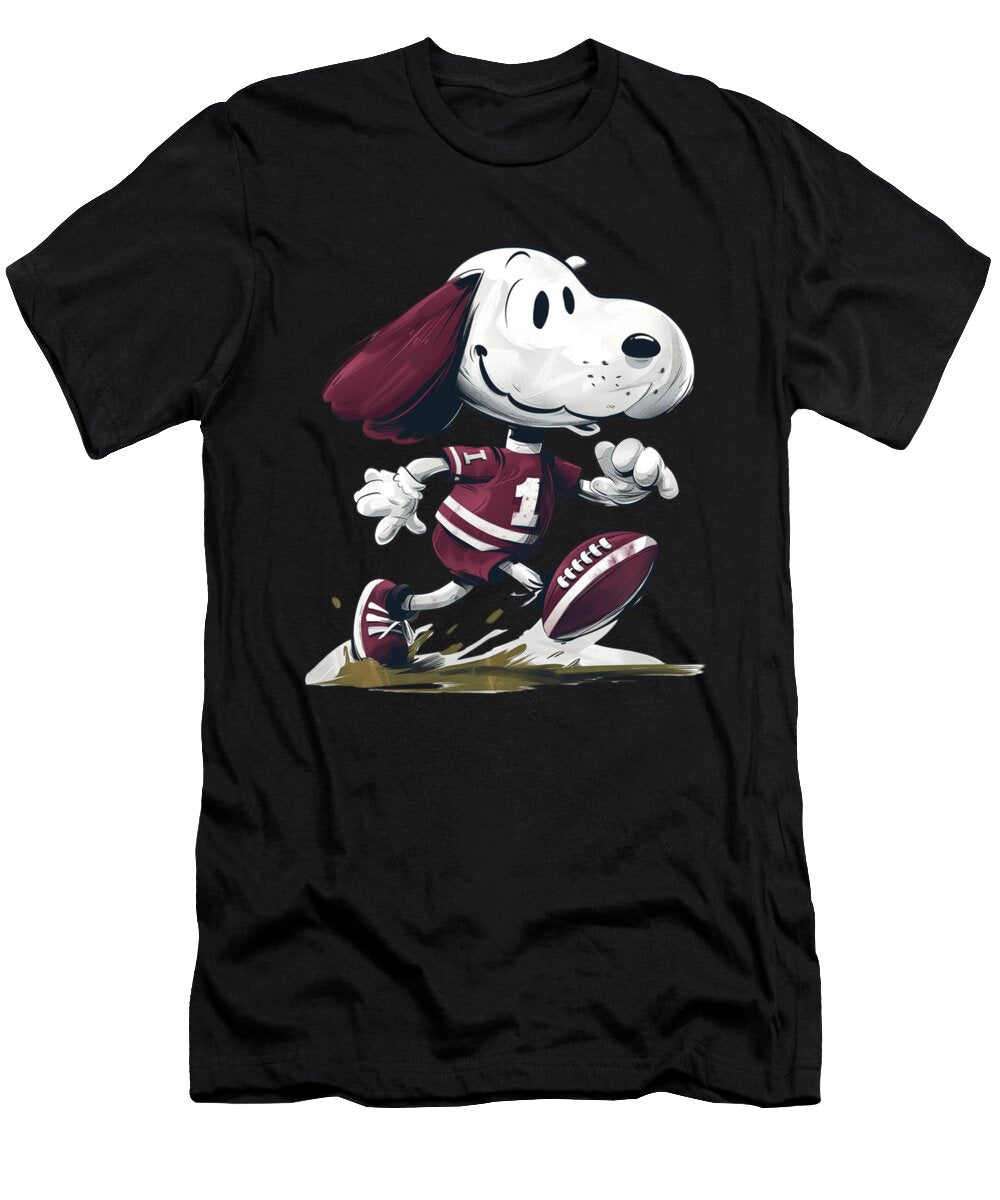 Snoopy Vs Atlanta Braves Canine Closer Challenge Mizorey T-Shirt