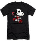 Snoopy Vs Atlanta Braves Cartoons Confrontation Course Mizorey T-Shirt