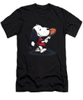 Snoopy Vs Atlanta Braves Dog Dish Derby Mizorey T-Shirt