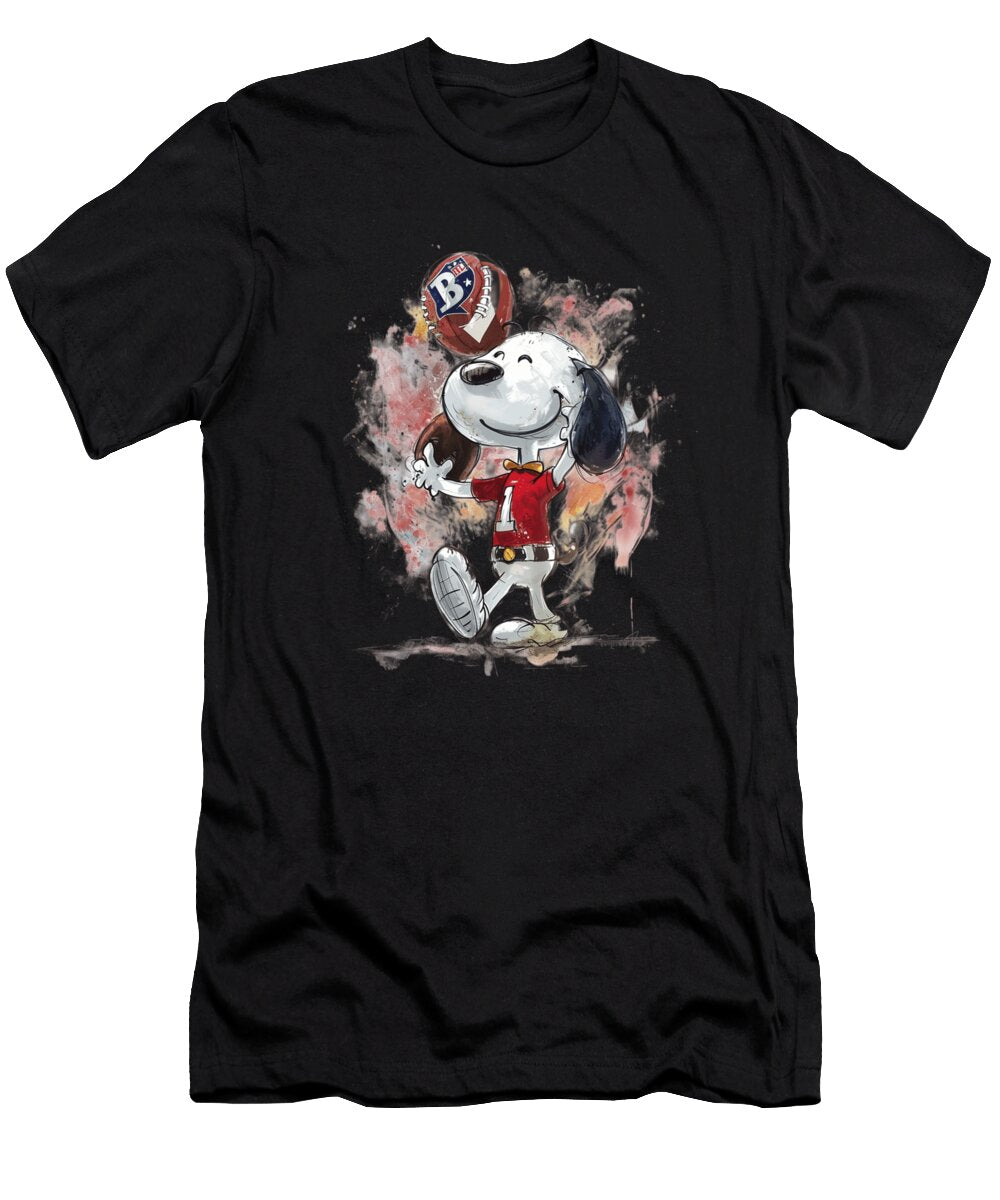 Snoopy Vs Atlanta Braves Doggie Diamond Dash Mizorey T-Shirt