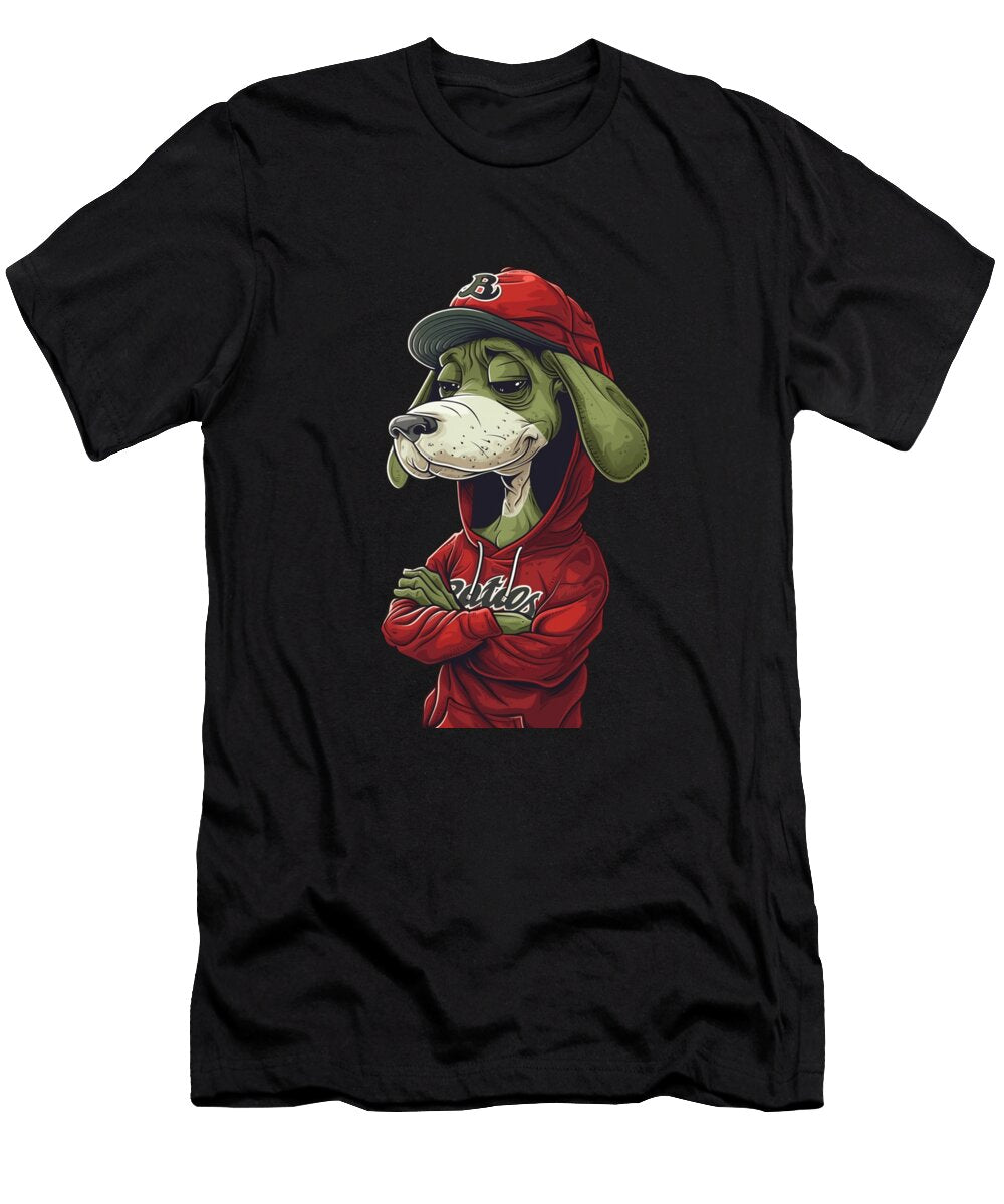 Snoopy Vs Atlanta Braves Flying Dog Field Mizorey T-Shirt