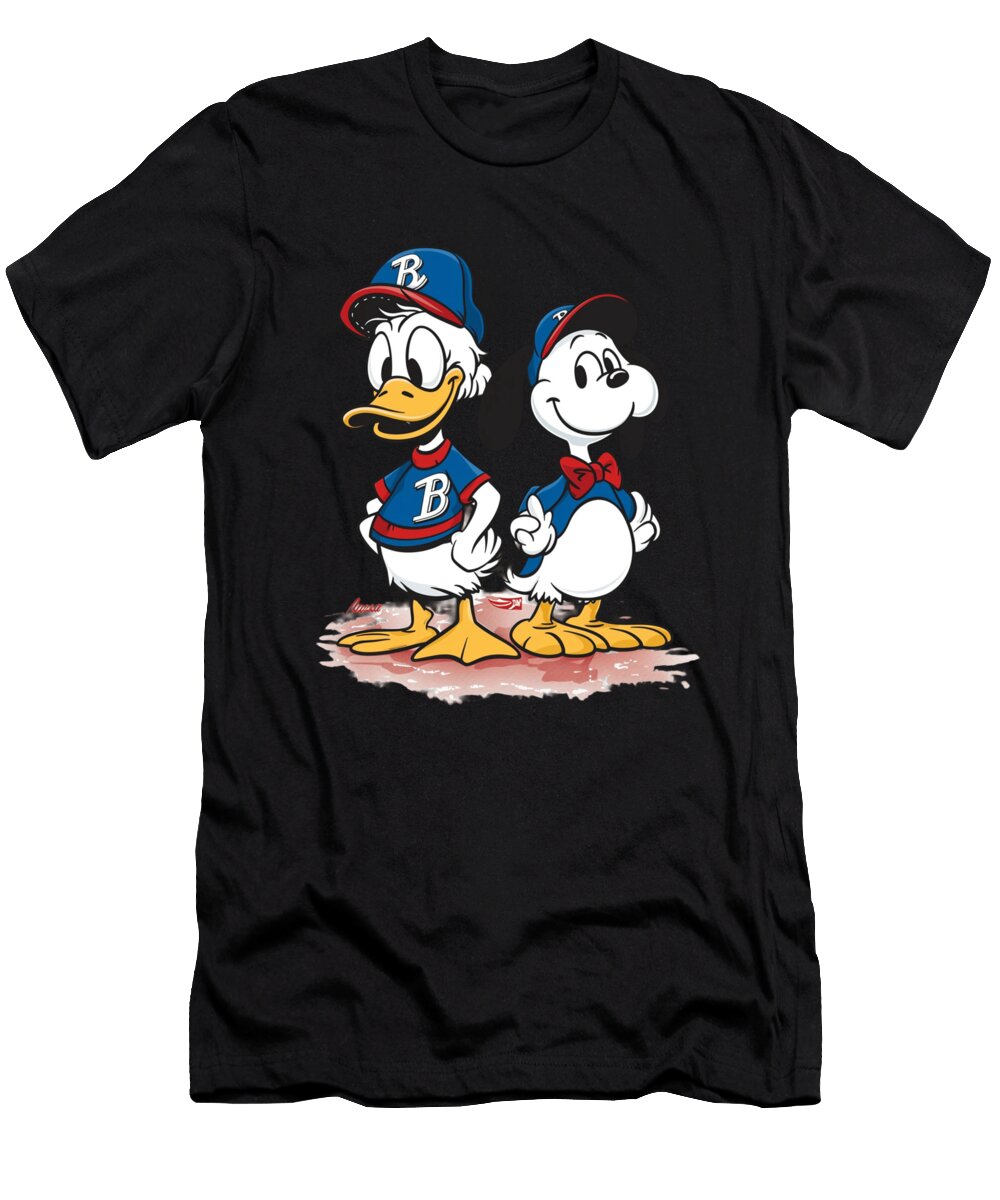 Snoopy Vs Atlanta Braves Slobber Scoring Scramble Mizorey T-Shirt