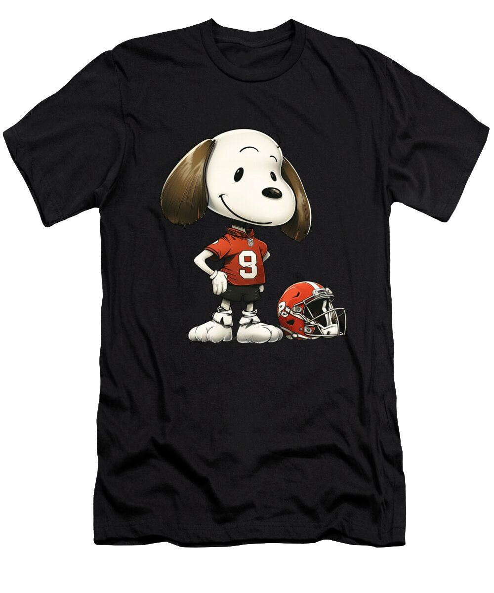 Snoopy Vs Atlanta Braves Snoopy Scoring Spectacle Mizorey T-Shirt