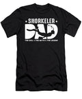 Snorkeler Dad the Idol the Myth the Legend Swimmer Tshirtconcepts Marvin Poppe T-Shirt