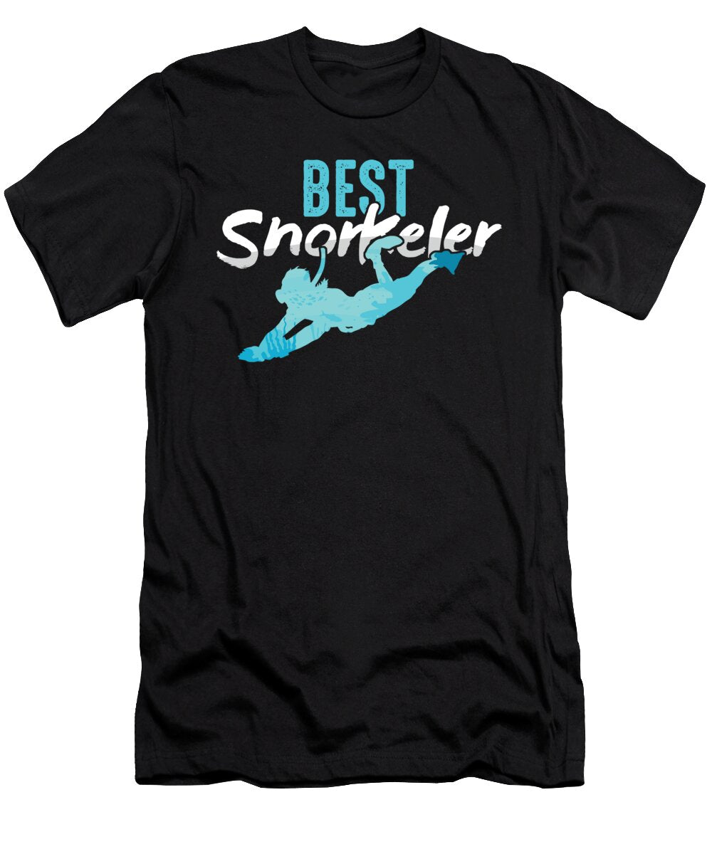 Snorkeling Diving Underwater Sea Ocean Divers Swimming Best Snorkeler Gift Thomas Larch T-Shirt